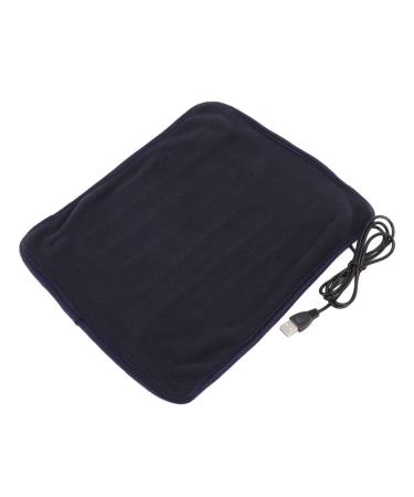 Hztyyier USB Heating Pad Soft and Lightweight Waist Heating Pad (Dark Blue)