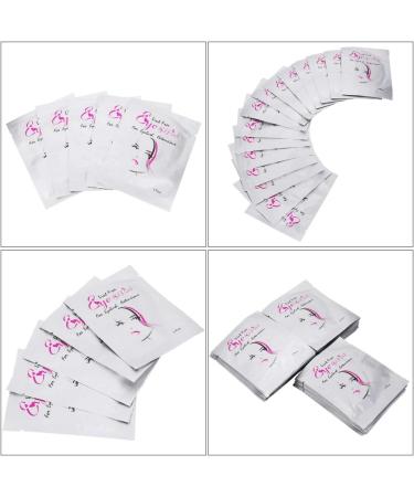Derclive 50 Couples Under Eye Pads - Premium Gel Patches for Eyelash Extensions | Eye Treatment Masks in Silver - Buy Online on GoSupps.com