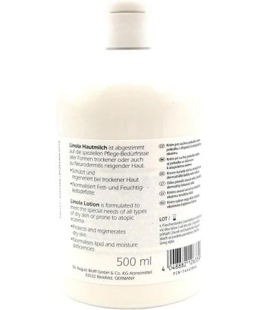 Linola Hautmilch Spenderflasche 500 ml - Buy Online on GoSupps.com