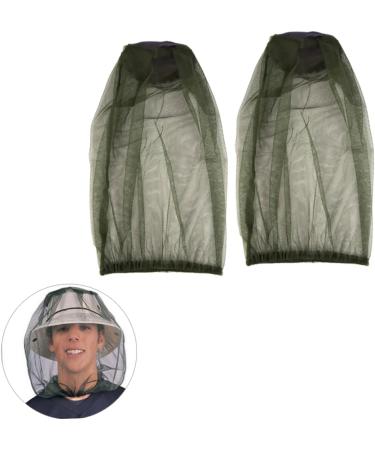 Inoomp 20 STK Mosquito Net - Outdoor Bug Repellent Head Net for Travel & Field Use - Anti-Mosquito Cap & Mesh Protection - Buy Online on GoSupps.com