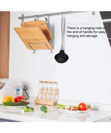 Spoon Nylon Utensil Heat Resistant Durable Scoop Soup Ladle for Stews for Serving Soups for Curry - Buy Online on GoSupps.com