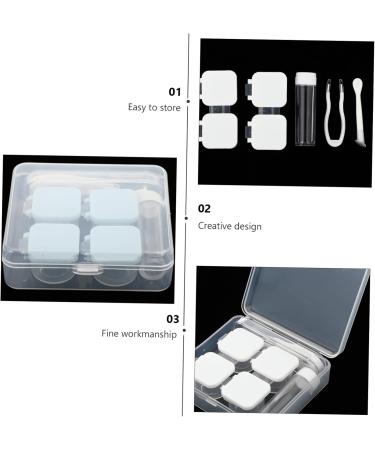 Buy Gatuida Makeup Mirror & 4pcs Colored Contact Lenses - Stylish Contact Lens Case & Travel Bag - Buy Online on GoSupps.com