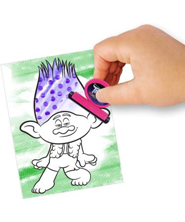 Tara Toys Trolls Hair Designer Rubbing Plates - Multi | Create Colorful Troll Hairstyles - Buy Online on GoSupps.com