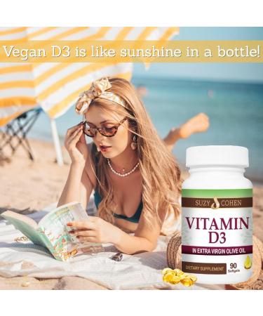 Suzy Cohen Script Essentials Vitamin D3 5000 IU - Boost Your Health with Superior Quality Supplement - Buy Online on GoSupps.com