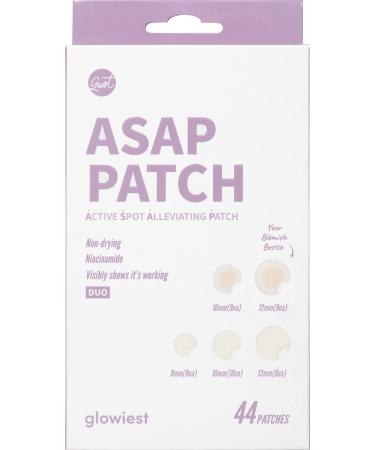 ASAP Active Spot Alleviating Patch 44 Patches (DUO) 8mm 10mm 12mm Spot patches - Premium Hydrocolloid Dressing Dots | Simple & Easy Active Treatment