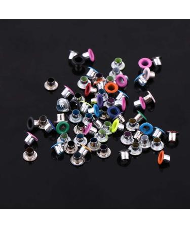 500Pcs 3mm Tiny Metal Grommet Kit for DIY Crafts, Leather, Shoes, Clothes - Self Backing Eyelets Set for Bead Cores and Canvas Bags - Buy Online on GoSupps.com