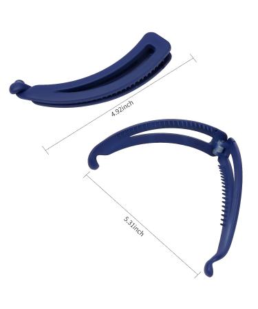 Velscrun 7 pcs Banana Clips Hair Set for Thick Hair - Strong Hold Ponytail Accessories for Women and Girls - 4 Large Matte Clips for Fine Hair - Curly Hair Styling Clips - Buy Online on GoSupps.com