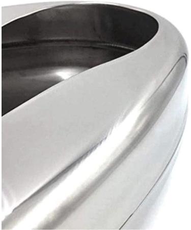 Stainless Steel Bed Pans with Lid Portable Toilets Bedpan Metal Potty Urinal for Bedridden Patients Elderly Men and Women - Buy Online on GoSupps.com