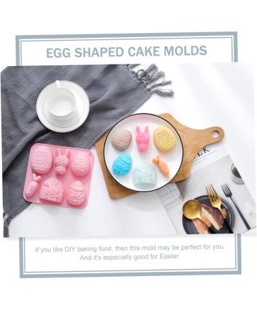 DECHOUS 2pcs Rabbit Egg Mold Handmade Soap 3D Silica Gel Spring - Buy Online on GoSupps.com