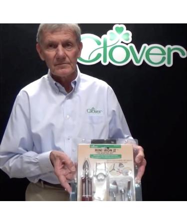 Clover Mini Iron II Adapter Set for Sewing, Quilting & Crafting | 9101 - Buy Online on GoSupps.com