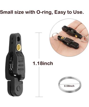 Sauyrasy 6Pcs Red Heavy Tension Release Clips for Planer Board Kites Downrigger Fishing - Buy Online on GoSupps.com