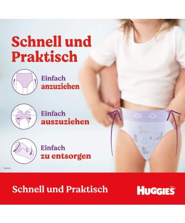 Huggies Ultra Comfort Pants Size 4 (144 Pack) - For Active Kids 9-14 kg with Wetness Indicator & Cloud Waistband - Bulk Monthly Box - Buy Online on GoSupps.com