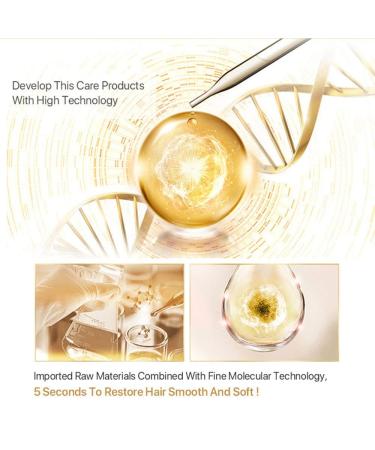 Magical Treatment Hair Mask 120ML - Advanced Molecular Hair Roots Treatment - Repairs Damage in 5 seconds - Keratin Hair and Scalp Treatment - 4.06 Fl Oz - Buy Online on GoSupps.com
