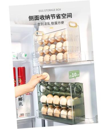 Egg Storage Box Fridge Eggs Egg Container for Refrigerator Egg Preservation Holder Household Crisper 25.2X19.5CM As Shown 1 - Buy Online on GoSupps.com