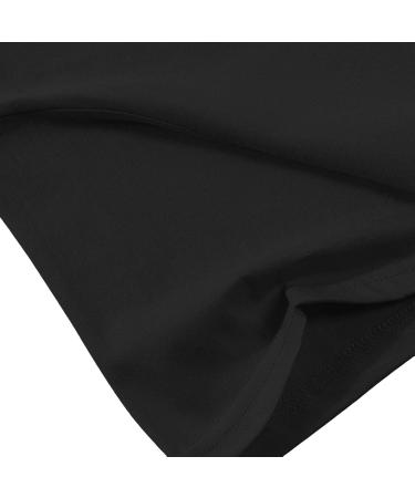 HSSDH Women's Oversize Graphic Printed Tee | Short Sleeve Round Neck Loose Tshirt - Black, Medium - Buy Online on GoSupps.com