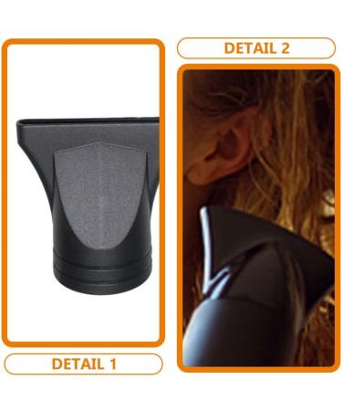 Healvian 10pcs Salon Hair Dryer Nozzle Replacement: Hair Dryer Narrow Concentrator Hair Styling Tool Hood Cover Blow Flat Hairdressing - Buy Online on GoSupps.com