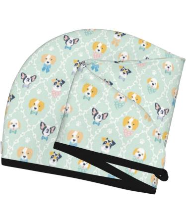 Hair Towel Wrap for Quick Drying | Button Towel Turban & Head Towel | Ideal for All Dog Breeds - Buy Online on GoSupps.com