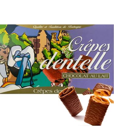 Milk chocolate lace crepes 90g