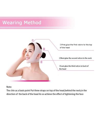Face Lift Bandage for Facial Slimming & Anti-Wrinkle Care - Skin Firming Facial Mask (S) | International Shipping Available - Buy Online on GoSupps.com