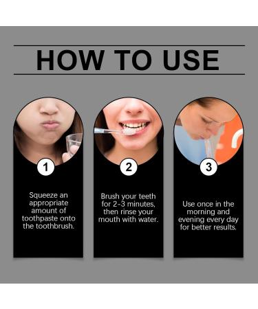 Dentifrice Vitamin - limine Les Taches Superficielles Des Dents Procure Une Haleine Fra che Facile Utiliser Deux Fois Par Jour (matin et Soir)(3pcs) - Buy Online on GoSupps.com