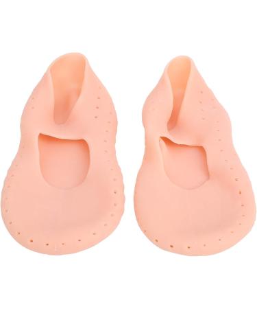 Wallfire Anticracks Sil Socks - Heel Care Solution | 1 Pair of Gold (L) Comfort Socks for Healthy Feet - Buy Online on GoSupps.com