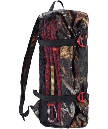 UNISTRENGH Waterproof Climbing Gear Storage Backpack - 500D Anti-Tear Oxford Pouch for Mountaineering Camo | Safety Rope Equipment - Buy Online on GoSupps.com