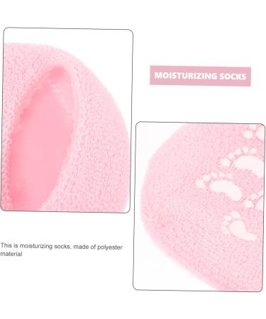 ULTECHNOVO 4 Sets Moisturizing Gloves & Socks Essential Oil Gel Socks Dry Hands Spa Gloves Dry Hands Gloves Moisturizing Socks Household Gel Socks at Night Foot Cream Polyester and Gel Man - Buy Online on GoSupps.com