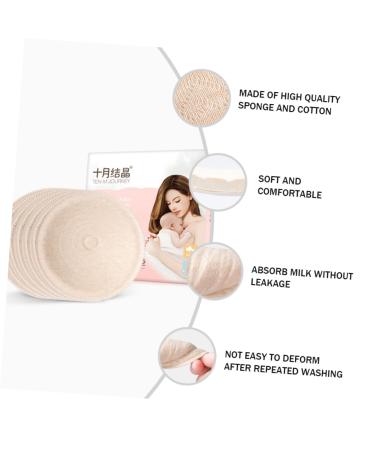 Buy Toyvian Washable Breast Pads - 6pcs Soft Cotton Nursing Pads for Breastfeeding & Anti-Galactorrhea - Perfect for Pregnant Women - Eco-Friendly & Reusable - Buy Online on GoSupps.com
