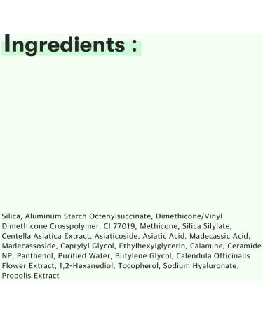 Genuine Deer CICA No Sebum Mild Powder 0.2 oz - For Oily Skin - Buy Online on GoSupps.com