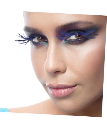 ABOOFAN 2 Pairs Stage Makeup Eyelash Halloween Costume Eyelashes False Eyelashes Party Eyelashes Makeup Accessories Women Eyelashes Fake Eyelashes for Women Modeling Clothing Miss - Buy Online on GoSupps.com