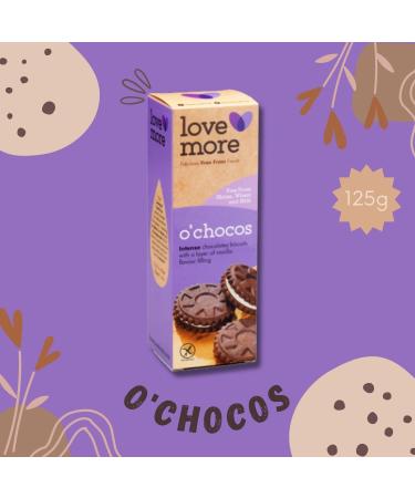 Lovemore Gluten-Free Cookies Biscuit Pick N Mix | Choose From 7 Flavours | Choc Chip Custard Creams Digestives Jammy Wheels O'Chocos Stem Ginger Shortbread - Pack of 3 - Buy Online on GoSupps.com