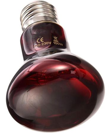 E27 Reptile Light Bulb Amphibians Basking Bulbs Heat Lamps Reptile Heat Light Far-Infrared Basking Spot Lamp UVA Heat Lamp Bulb for Bearded Dragon Turtle Chickens Puppies 100W - Buy Online on GoSupps.com