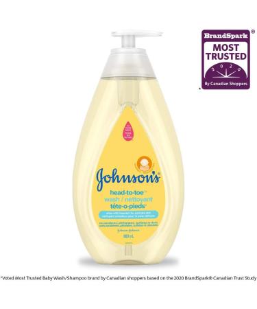 Johnson's Baby wash and shampoo for baths head-to-toe tear free 800ml 800 ml (Pack of 1) Wash - Buy Online on GoSupps.com
