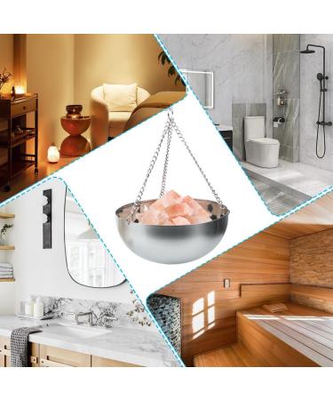 Xeerun Aroma Bowl Sauna | Stainless Steel Sauna Accessories | Essential Oils & Spa Aromatherapy Evaporator - Buy Online on GoSupps.com