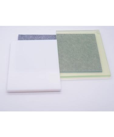 Leather Punch Mat Chisel Set - 3 Pack (Large) with Sound Absorbing Pad - Buy Online on GoSupps.com