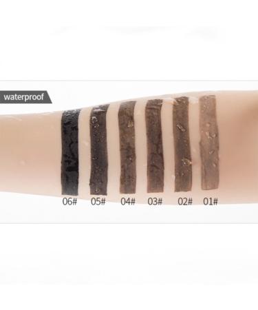 Professional Eyebrow Tinting Gel with Brush - Waterproof Instant Eyebrow Color Makeup Tools (#05) - Shop Internationally! - Buy Online on GoSupps.com