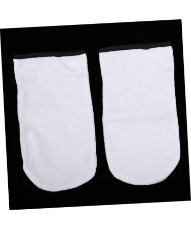 minkissy 1 Pair Wax Gloves Hand Paraffin Gloves Spa Gloves Paraffin Wax Mit Hand Spa Mittens Bath Mitt Manicure Gloves Womens Glove Hot Wax Bags Work White Thicken Accessories - Buy Online on GoSupps.com