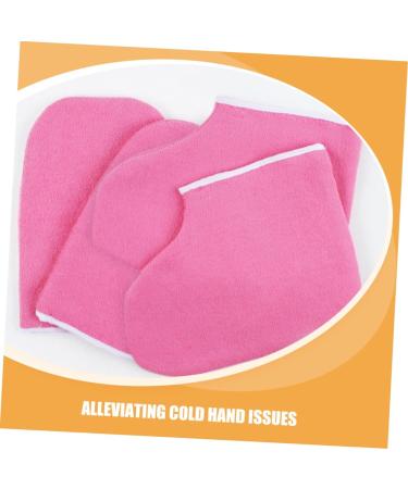 CALLARON 1 Ensemble de Moufles Chauffants Paraffine pour Mains et Pieds 25 5X15 5 CM Polyester R tention de Chaleur Confort Spa Professionnel Soin des Mains et Pieds - Buy Online on GoSupps.com