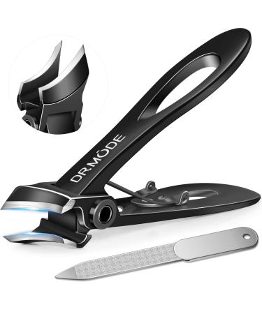 Toenail Clippers for Thick Toenails for Seniors 2024 New Heavy Duty Toe Nail Clippers for Men Thick Ingrown Nails with Wide Jaw Opening Upgrade Slanted Curved Large Fingernail Clipper Cutter