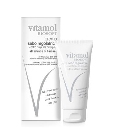 Vitamol Biosoft Sebum Regulating Cream against skin impurities, acne, pimples and blackheads - 40 ml