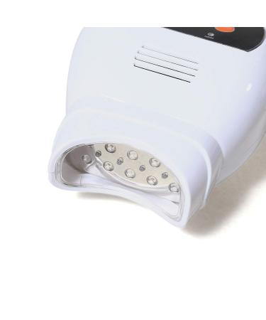 Mobile Teeth Whitening Lamp 3 Mode Light Blue Red Purple Light Lamp Bleaching Accelerator Fixing on Table - Buy Online on GoSupps.com