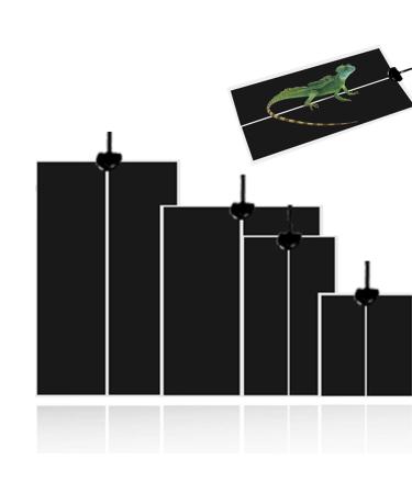 Cihely Reptile Heating Mat 5W/7W/14W/20W Waterproof Safety Adjustable Vivarium Pet Tank Warmer Mat Pad with Temperature Control Fit for Reptiles Turtle Tortoise Snakes Lizard Gecko Spider Snails(5W)