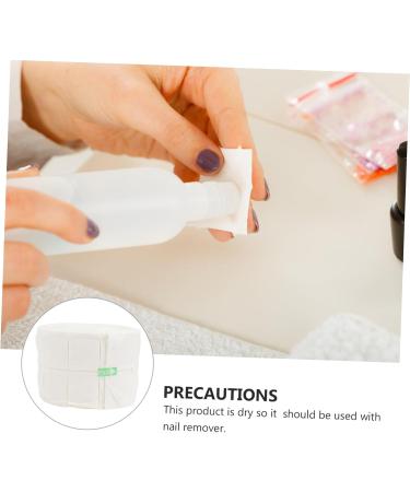  Didiseaon 2 Rolls of 500 Pieces Cotton Plush Gel Nail Gel for Nails Disposable Nail Remover Disposable Nail Polish White Wipe Paper - Buy Online on GoSupps.com
