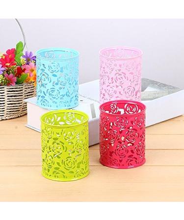 Demarkt Makeup Brush Keeper - Metal Beige Organizer & Storage for Makeup Brushes - Buy Online on GoSupps.com