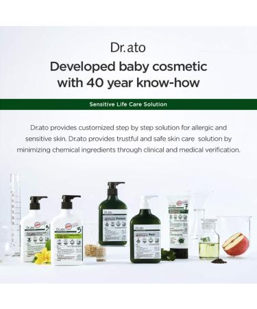 DR.ATO Triple-Hyaluron Moisture Lotion 10.5 fl.oz. - pH5.5 Baby & Kids Moisturizer with Hyaluronic Acid - Derma Tested & Paraben Free - Buy Online on GoSupps.com