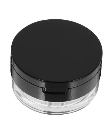 TOVINANNA Powder Case with Mirror Toiletry Case Cosmetic Case with Powder Puff Cosmetic Cases for Traveling