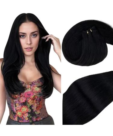 Vivien Extensions real hair Tresses Remy Tress Extensions Real Hair Black Tress Real Hair Extensions 55 cm #1 100g 22 Zo11 2-1 Tressen #1 - Buy Online on GoSupps.com