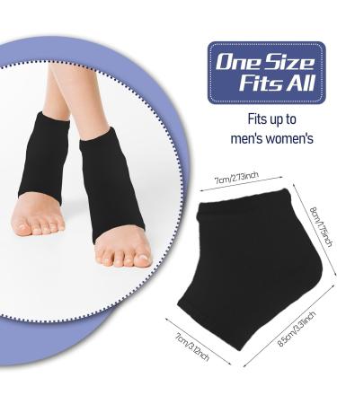 Wllhyf Ventilated Moisturizing Gel Socks - Soft Open-Toe Spa Socks for Foot Care & Treatment | Hydrate Dry Cracked Feet - Buy Online on GoSupps.com