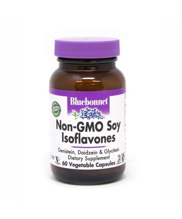 Bluebonnet Nutrition Non-GMO Soy Isoflavones 60 Vcaps