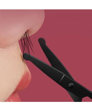 Bartscher Men's Nasal & Ear Hair Scissors - Stainless Steel Rounded Tip for Safe & Precise Grooming - Buy Online on GoSupps.com